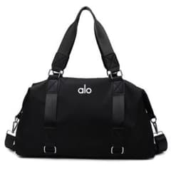 新品 alo ボストンバッグ 黒 - メルカリ