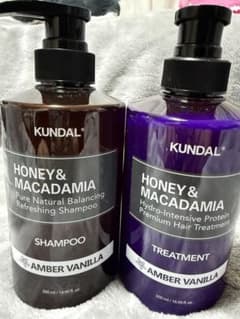 クンダル アンバーバニラ シャンプー＆トリートメント KUNDALのサムネイル