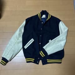 スタジャン 80年代 Albion Knitting Mills - メルカリ