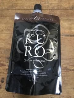 バランローズ KUROクリームシャンプー 400g 白髪染め　ダークブラウンのサムネイル