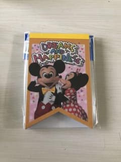 ディズニー　メモ　ガーランド　実写メモのサムネイル