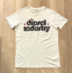 DIESEL プリントロゴ Tシャツ M ホワイトのサムネイル