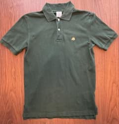 Brooks Brothers ポロシャツ ダークグリーン　Sサイズのサムネイル