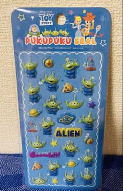トイ・ストーリー PUKUPUKU SEAL ぷくぷくシール エイリアン