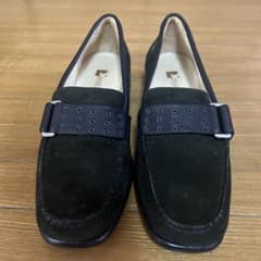 【未使用】PASCUCCI パスクッチ　スエード　 ローファー　37のサムネイル
