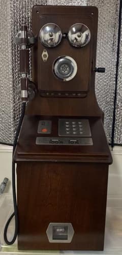 昭和レトロ　クラシックピンクTEL 　アンティーク　電話機　P88-0181-1 昭和レトロ クラシックピンクTEL アンティーク 電話機 P88-0181-1