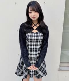 NOMAE シャギーボレロミニチェックワンピースのサムネイル