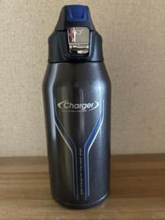 新品 水筒 0.8L ポーチ付き ブルー×ブラックのサムネイル