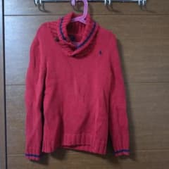 Polo Ralph Lauren ショールカラー セーター レッドのサムネイル