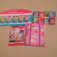 ディズニー 消しゴム&メモセットのサムネイル