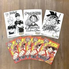 ONE PIECE ナツコミ 2019 クリアコースター 3種 ステッカー 5枚 - メルカリ