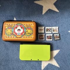Nintendo 3DS 本体 妖怪ウォッチケース ソフト6本セット 初期化済み