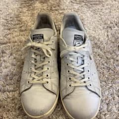 和*ん様 adidas STAN SMITH ホワイト×ネイビー　27.5cnのサムネイル