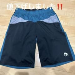 EGOZARU バスケットボールパンツ ブラック ブルーのサムネイル