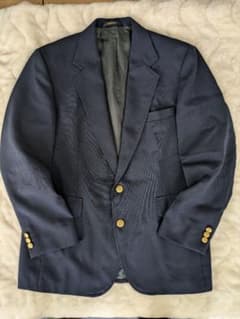 90s Imperial BY HAGGER USA製ネイビーブレザー 実寸36 - メルカリ