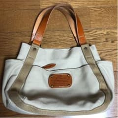 Dakotaキャンバス×皮革トートバッグのサムネイル