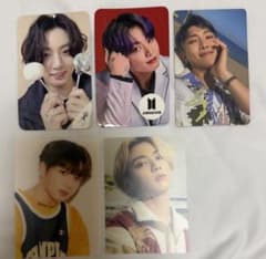 BTS Jungkook RMカード 5枚セットのサムネイル