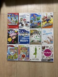 Wii ソフト 12本セット まとめ売り - メルカリ