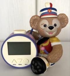 ディズニー ダッフィー 目覚まし時計（説明書付き）35周年記念 - メルカリ