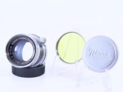 超希少 Nikkor H C 5cm F/2 沈胴式 初期シリアルL39レンズ - メルカリ