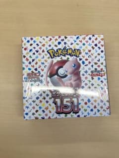 ポケモンカード151 1BOX シュリンク付きのサムネイル