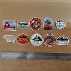アメリカ国立公園 ステッカーセット１０枚　（３）のサムネイル