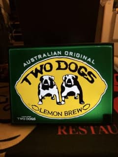 TWO DOGS レモンブリュー フロアスタンド　激レア　アンティーク　照明 TWO DOGS レモンブリュー フロアスタンド 激レア アンティーク 照明