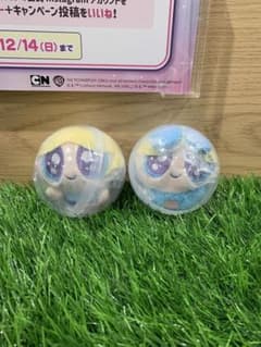 파워 퍼프 걸즈 캡슐 토이 2개 세트