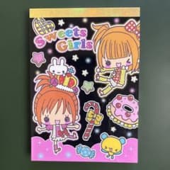 スイーツガールズ メモ帳　平成レトロのサムネイル