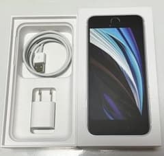 iPhone se2 128GB ホワイト simフリーのサムネイル
