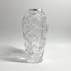 ティファニー　クリスタル　フラワーベース　花瓶　バンブー　竹編 ティファニー クリスタル フラワーベース 花瓶 バンブー 竹編 - メルカリ