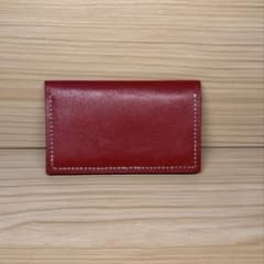 【ハンドメイド】姫路レザー本革名刺&カードケース ホヌ刻印のサムネイル