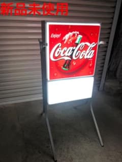 コカコーラ　インテリア　新品　未使用　非売品　特大サイズ　看板 コカコーラ 非売品 店舗用看板 未使用看板 コカコーラ照明