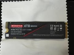 中古/未使用品】M.2 NVMe SSD 4TB MS950 送料無料 - メルカリ