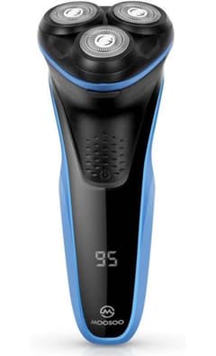 電気シェーバー ひげそり 回転式 27枚刃 1時間急速充電 お風呂剃り可のサムネイル