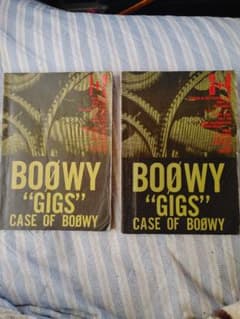 BOOWY"gigs"case of BOOWY 1+2　3+4のサムネイル