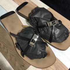 GUCCI サンダル 37 1/2 ブラックのサムネイル