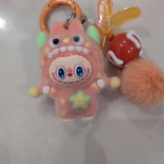 ラブブ可愛いキーホルダー色オレンジのサムネイル