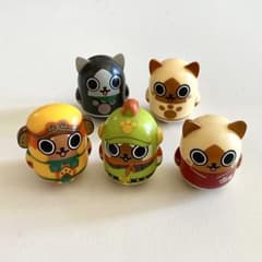 몬스터 헌터 스키야 콜라보 아이루 일어나 쏟아져 총 5종 세트