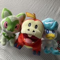 ポケモン ぬいぐるみ ホゲータ ニャオハ クワッスのサムネイル