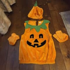 新品 ハロウィン コスチューム パンプキン 80センチのサムネイル