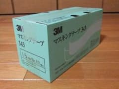3M マスキングテープ343 (15㎜×18m) - メルカリ