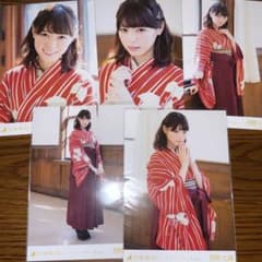 西野七瀬　生写真　ハルジオンが咲く頃　5種コンプのサムネイル