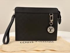 極美品】ルイヴィトン スタンド・ポーチ ダミエアンフィニ LVサークル 