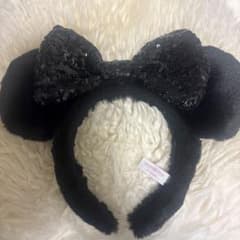 ディズニー カチューシャ ブラック スパンコールのサムネイル