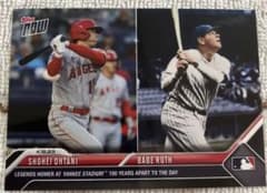 Topps Now 大谷翔平 ベーブ・ルース MLBカード - メルカリ