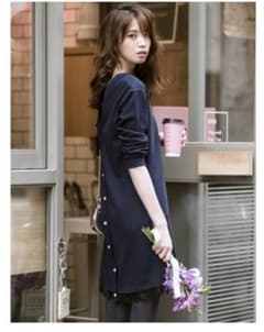 tocco  3way ワンピース ネイビーのサムネイル