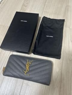 ⭐️美品⭐️ 付属品あり　SAINT LAURENT 長財布 ラウンドファスナーのサムネイル