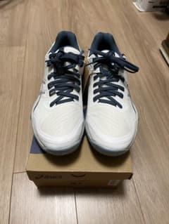 スカイエリートff3 ホワイト/ネイビー26.5㎝ SKY ELITE FF 3 インドアスポーツ JP - Asics