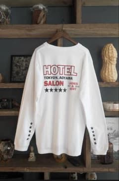 HOTEL 【LONG SLEEVE T-SHIRT】　White XLのサムネイル